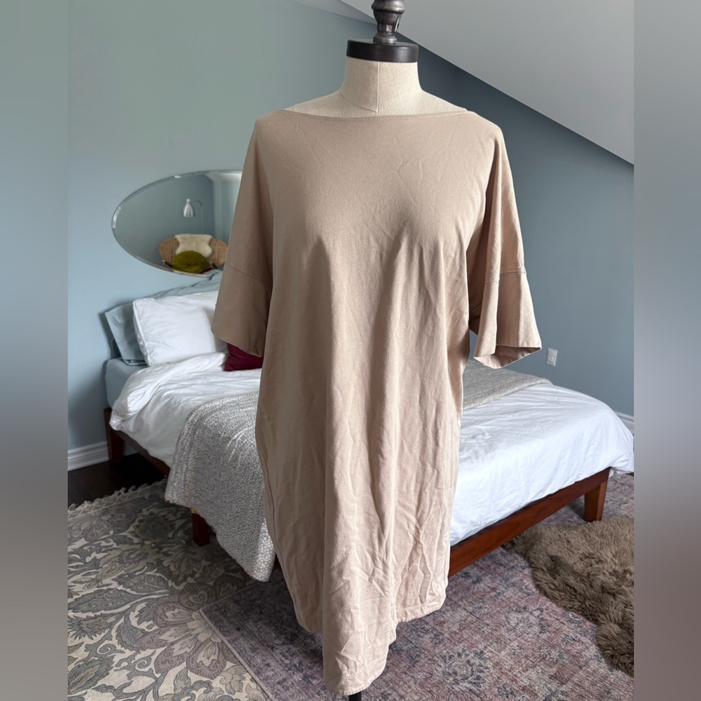 Wilfred Tan Long Sleeve Dress